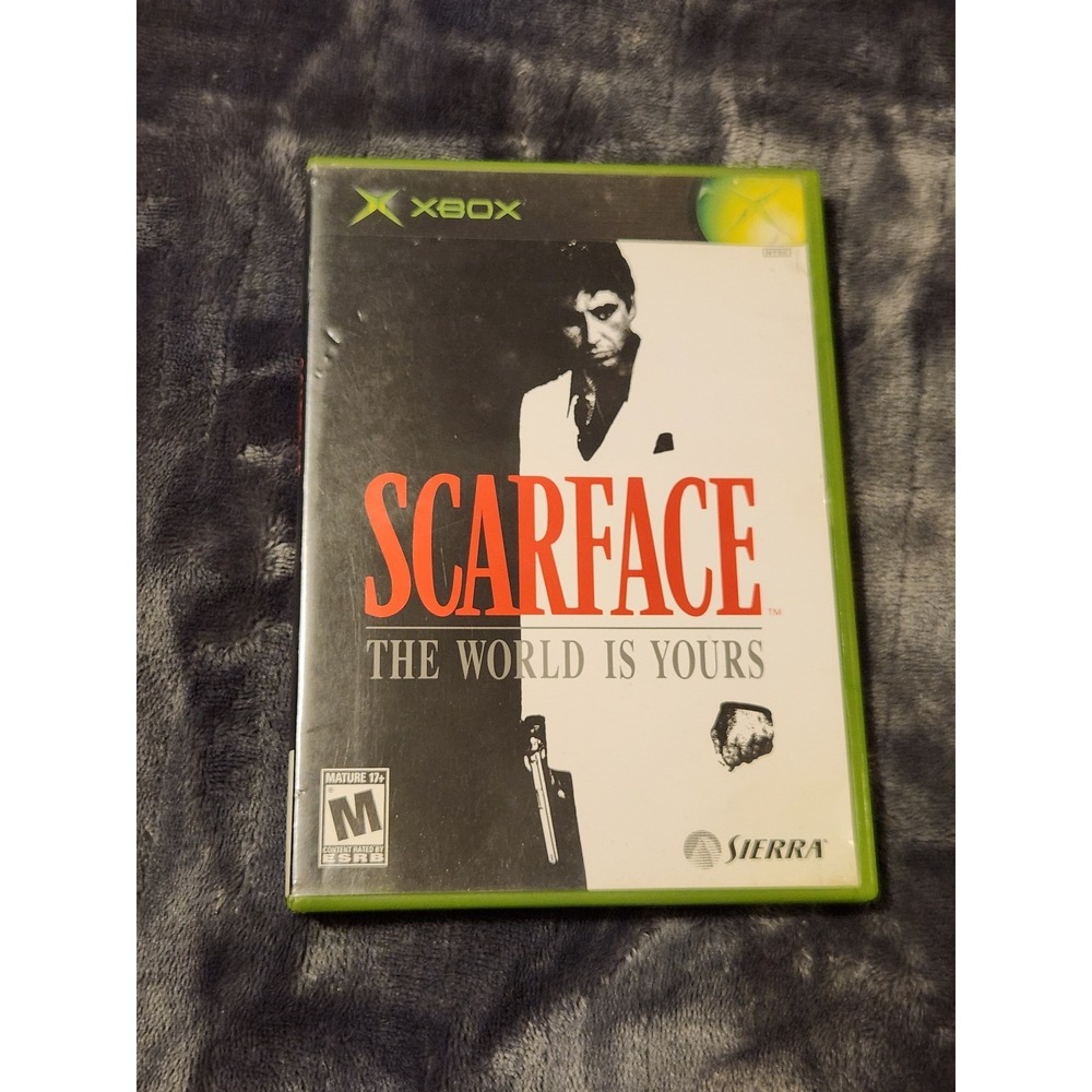 Scarface The World Is Yours Microsoft Xbox Original Game UNTESTED NO MANUAL